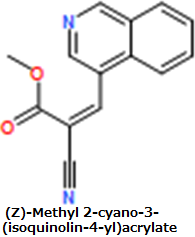 (Z)-Methyl 2-cyano-3-(isoquinolin-4-yl)acrylate